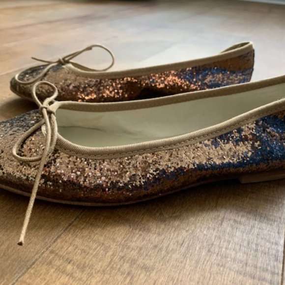 Classic glitter Anniel ballerinas, Size 7 - Picture 3 of 7